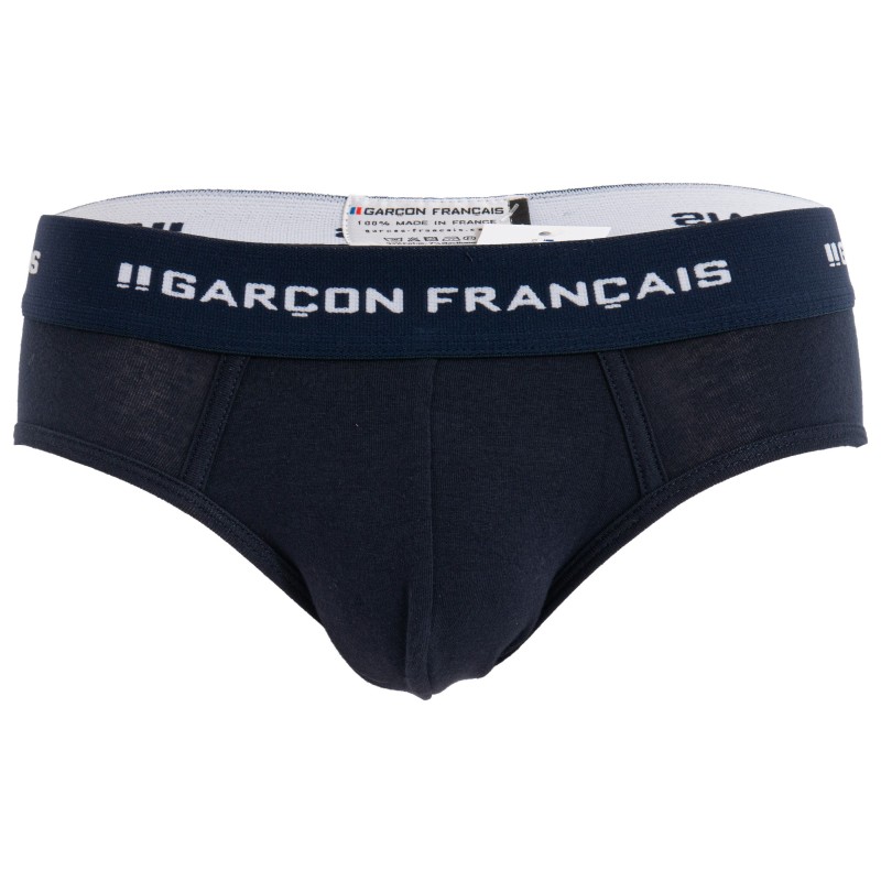  Navy Blue brief Essential - GARÇON FRANÇAIS SLIP19 BLEU MARINE PACK 