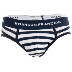  Sailor Brief - GARÇON FRANÇAIS SLIP16 MARINE/BLANC 