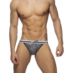  Bikini de bain Léopard Stripe - gris - ADDICTED ADS268-C15 