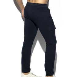  Pantalon Pique - bleu marine - ES COLLECTION SP259 C09 