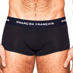  Navy Blue Trunk Essential - GARÇON FRANÇAIS SHORTY12 BLEU MARINE PACK 