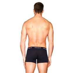  Long navy blue boxer Essential - GARÇON FRANÇAIS BOXER13 BLEU MARINE PACK 