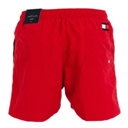  Short de bain moulant mi-long à drapeau - rouge - TOMMY HILFIGER UM0UM02048-XLG 