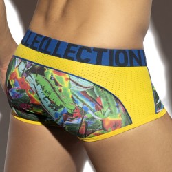  Trunk Floral mesh - jaune - ES COLLECTION UN418-C03 