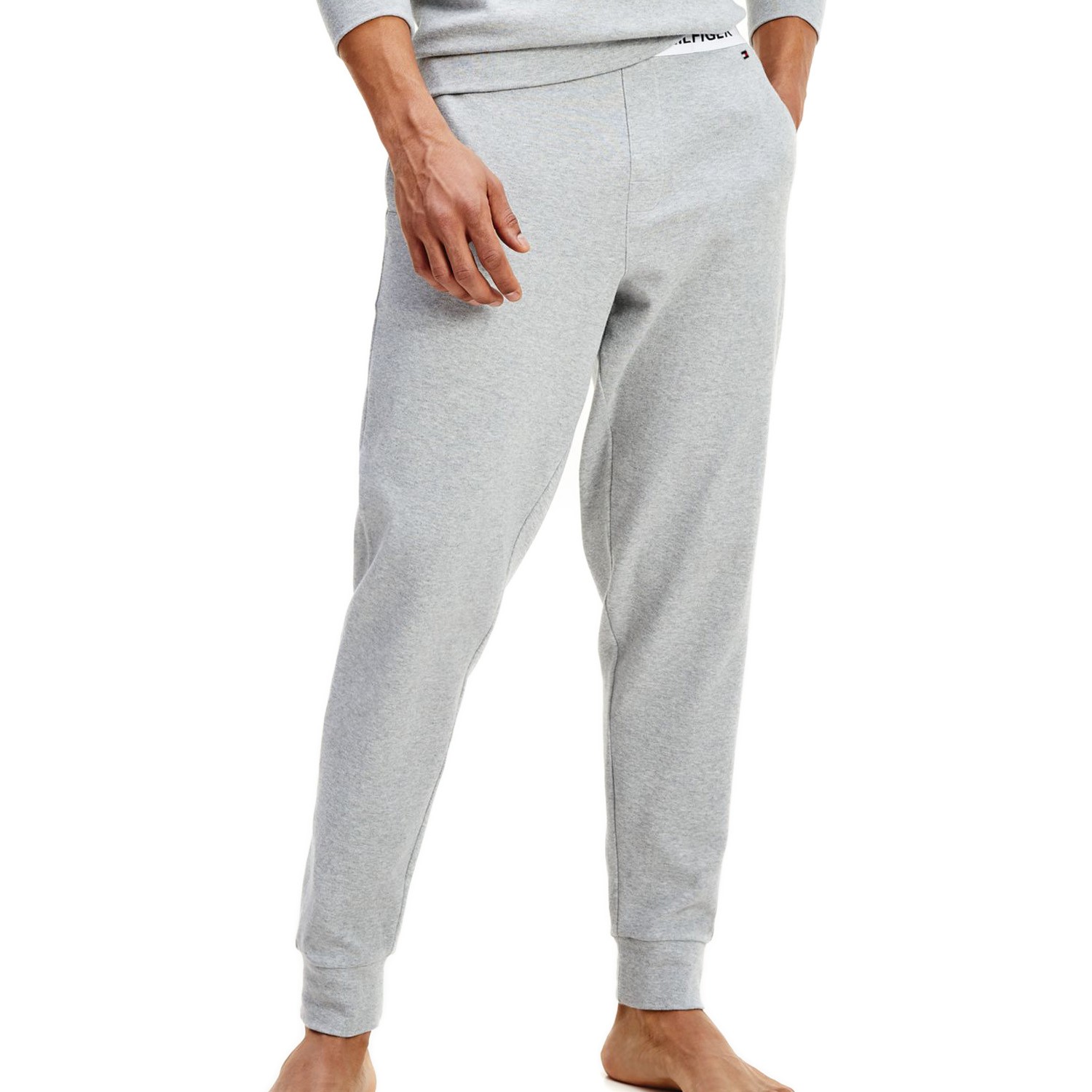 Jogging Blanc en coton bio pour homme