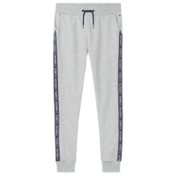  Pantalon de survêtement en coton bouclé - gris - TOMMY HILFIGER UM0UM00706-004 