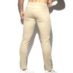  Pantalon Slim - beige - ES COLLECTION ESJ057-C28 