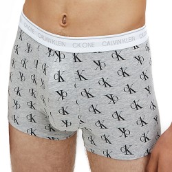  Boxer - CK ONE staggered logo gris - CALVIN KLEIN NB2216A-SL4 