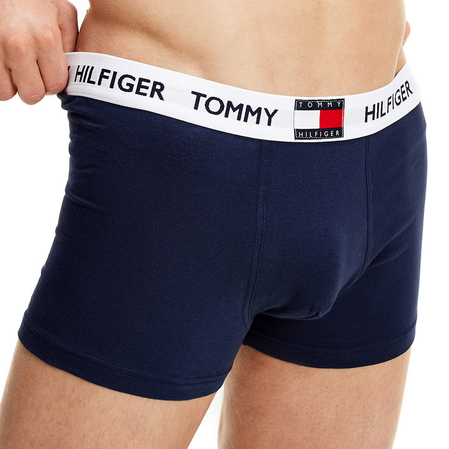 Gå til kredsløbet At søge tilflugt spil Trunk Tommy cotton organic - marine - Tommy Hilfiger : sale of Boxe...