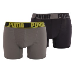  Confezione da 2 boxer Active - grigio e nero - PUMA 671017001-319 