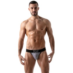  Jockstrap Push-Up Stripes - TOF PARIS TOF113N 