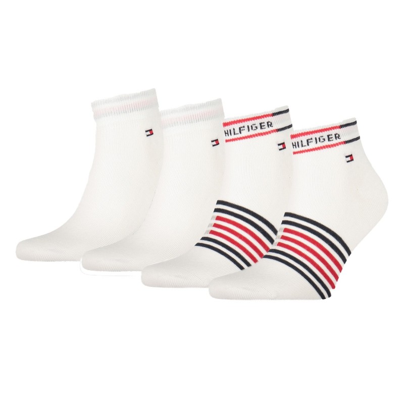  Lot de 2 paires de socquettes - blanc - TOMMY HILFIGER 100002212-001 