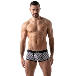  Boxer Bottomless Stripes Push-Up Noir - TOF PARIS TOF102N 