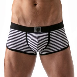  Boxer Bottomless Stripes Push-Up Noir - TOF PARIS TOF102N 