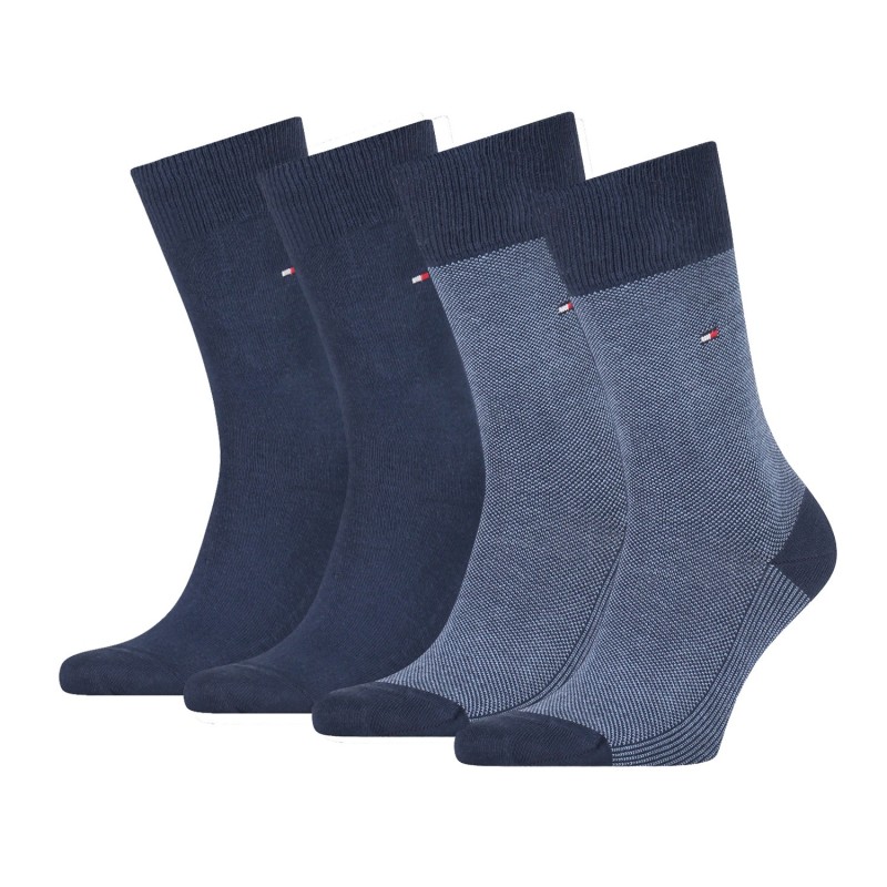  Pack de 2 pares de calcetines texturizados - navy - TOMMY HILFIGER 100002655-004 