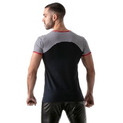  T-Shirt Stripes Rouge - TOF PARIS TOF114BUR 