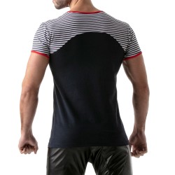 T-Shirt Stripes Rouge - TOF PARIS TOF114BUR 