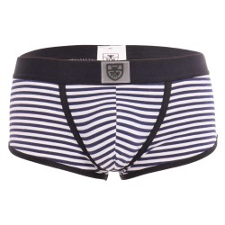  Boxer Bottomless Stripes Push-Up Noir - TOF PARIS TOF102N 