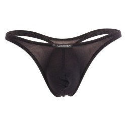  Mini Pushup string beach & underwear - noir - WOJOER 320B15-S 