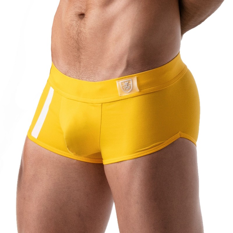  Trunk de bain PUSH-UP - jaune - TOF PARIS TOF118J 