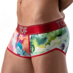 Trunk PUSH UP Tie Dye - rosso