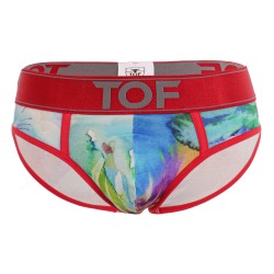  Slip PUSH UP Tie Due - rouge - TOF PARIS TOF116R 