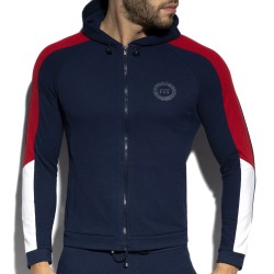  Veste PIQUE FIT - marine - ES COLLECTION SP263-C09 