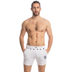  Matelot - Short Blanc - L'HOMME INVISIBLE HW159-MAT-002 