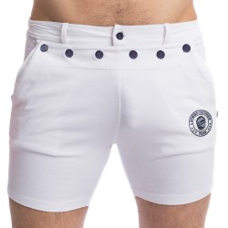  Matelot - White Shorts - L'HOMME INVISIBLE HW159-MAT-002 