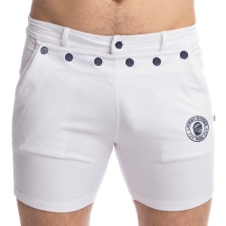  Matelot - Short Blanc - L'HOMME INVISIBLE HW159-MAT-002 