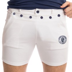  Matelot - Short Blanc - L'HOMME INVISIBLE HW159-MAT-002 