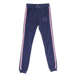  Pantalon sport FIT TAPE - marine - ES COLLECTION SP209-C09 