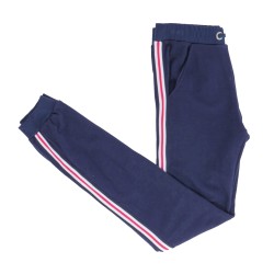  Pantalon sport FIT TAPE - marine - ES COLLECTION SP209-C09 