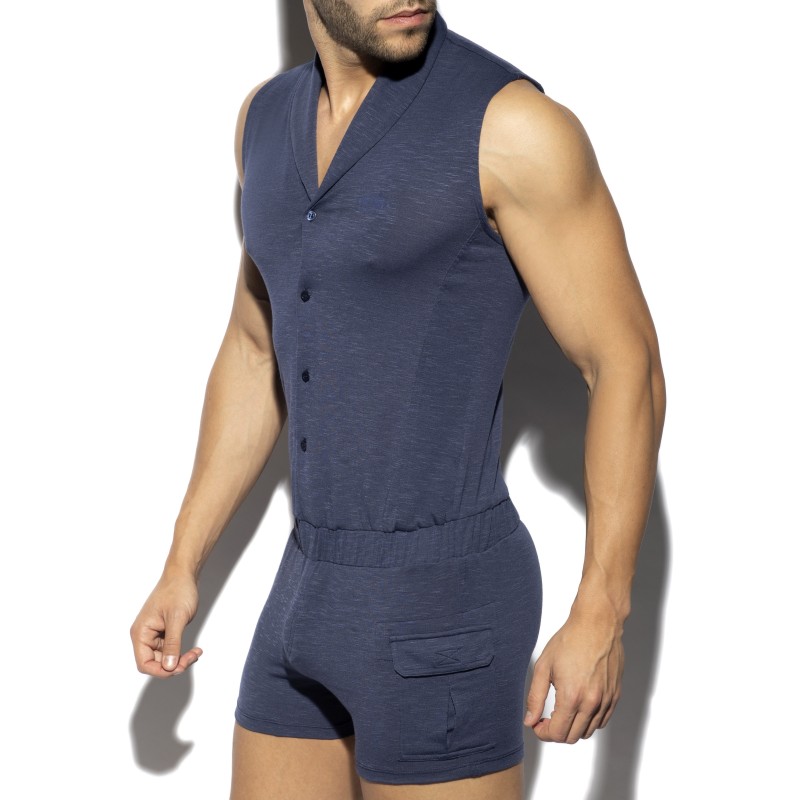  Sleeveless bodysuit - marine - ES COLLECTION SP257-C09 