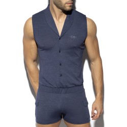  Sleeveless boysuit - blanc - ES COLLECTION SP257-C09 