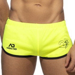  Short Banana - jaune fluo - ADDICTED AD1004-C31 