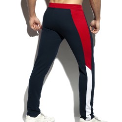  Pantalon PIQUE FIT - marine - ES COLLECTION SP244-C09 