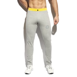  Pantalon PIQUE FIT - gris - ES COLLECTION SP244-C11 