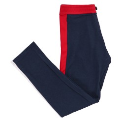  Pantalon PIQUE FIT - marine - ES COLLECTION SP244-C09 