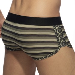  Trunk Léo Stripe - kaki - ADDICTED AD979-C12 