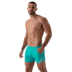  Short Paris Turquoise/Blanc - TOF PARIS SH0009TB 