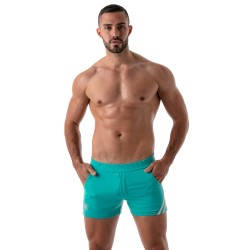  Short Paris Turquoise/Blanc - TOF PARIS SH0009TB 