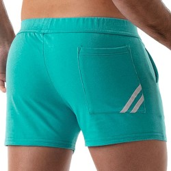  Short Paris Turquoise/White - TOF PARIS SH0009TB 