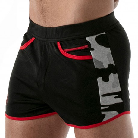  Short Camo Gym Noir - TOF PARIS TOF144N 