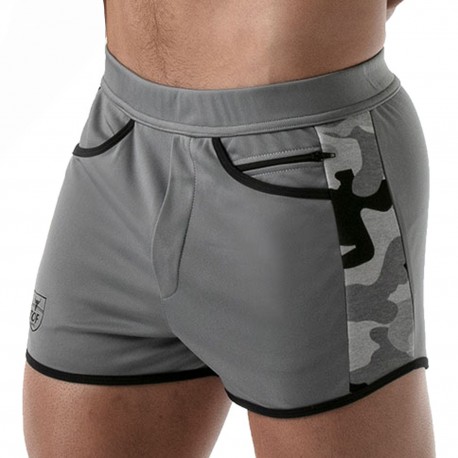  Short Camo Gym Grey - TOF PARIS TOF144G 