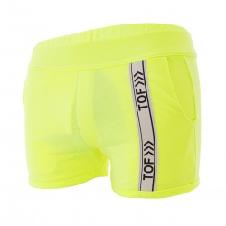  Short Neon Gym - jaune fluo - TOF PARIS TOF139JF 