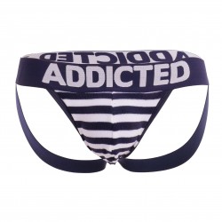  Jock Push Up Sailor Velvet - marine - ADDICTED AD947 C09 