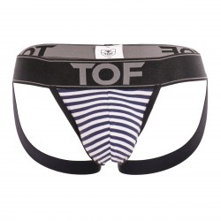  Jockstrap Push-Up Stripes - TOF PARIS TOF113N 