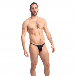  Flamme Noire - String Striptease - L'HOMME INVISIBLE UW08-FLA-001 