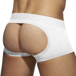  Boxer Bottomless Fetish - blanc - AD FÉTISH ADF93 C01 